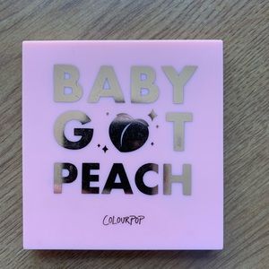 ColourPop Baby Got Peach eyeshadow Pallet